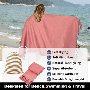 <span class=keywords><strong>Serviette</strong></span> <span class=keywords><strong>de</strong></span> plage d'été personnalisée 100% coton biologique Fouta <span class=keywords><strong>Serviette</strong></span> <span class=keywords><strong>de</strong></span> <span class=keywords><strong>bain</strong></span> Hammam turc fait à la main - Product Image 5
