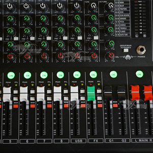 Mixer portatile per Console di missaggio 110 - 220V ad ampia tensione Audio per piccoli locali, musicisti e gruppi musicali - Product Image 6