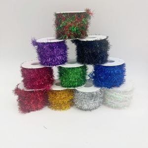 Guirlande <span class=keywords><strong>de</strong></span> Noël en plastique multi-applications, noir, 1 m <span class=keywords><strong>de</strong></span> long, pour décorations <span class=keywords><strong>de</strong></span> fêtes, mariages, respectueuse <span class=keywords><strong>de</strong></span> l'environnement - Product Image 6