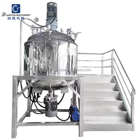 Homogénéisateur-mélangeur sous vide à petite échelle pour usine, émulsifiant à cisaillement élevé pour la fabrication de crèmes cosmétiques, shampoings et savons liquides