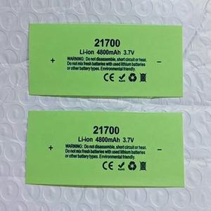 21700 26650 32650 32700 batería de litio personalizada PVC retráctil envoltura de tubería <span class=keywords><strong>karakter</strong></span> PVC tubos termorretráctiles para 18650 - Product Image 4
