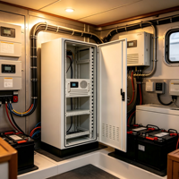 Convertisseur d'ondes sinusoïdales pures basse fréquence de qualité marine, transformateur d'isolement robuste pour bateau, yacht, système solaire hors réseau
