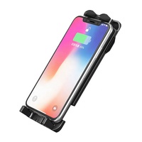 Tragbarer Bluetooth-Barcodeleser, kabelloser 1D/2D-QR-Code-Scanner, 2D-Barcode-Scanner mit Rückenclip, kompatibel mit Smartphones
