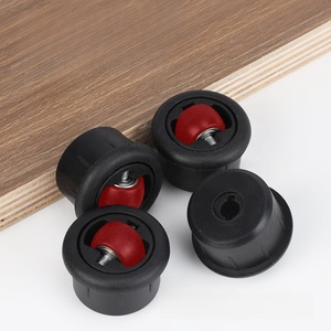 Ruedas Pequeñas Ocultas para Muebles, Ruedas de Plástico de Perfil Bajo para Muebles - Product Image 2