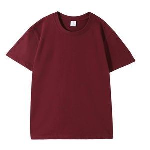 Custom Heavyweight 100% Cotton T Shirt OEM ODM Oversized Unisex Crew Neck Blank Short Sleeve <b>Tee</b> with Logo - Product Image 3