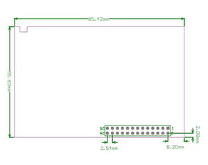 Écran tactile <span class=keywords><strong>Raspberry</strong></span> Pi B/B+ / A+/ <span class=keywords><strong>Pi2</strong></span> de 3,5 pouces, module d'écran LCD - Product Image 3