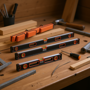 Juego de Niveles Torpedo Vevor de 78/48/32/24/16/10 Pulgadas, con Bujes de Burbuja de Aluminio, Escala Métrica SAE, Nivelador Resistente a Impactos - Product Image 2