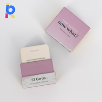Usine Chinoise Personnaliser Conception Impression Cartes Éducatives d'Apprentissage pour Enfants Flash Cards Jeu de Cartes Personnalisé Créer Emballages Boîtes