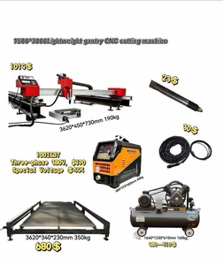 Machine de découpe plasma CNC portable 1500x3000mm, système de découpe oxygène-chaleur pour tôles métalliques, atelier CE - Product Image 3