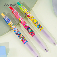 Ensemble de stylos gel Joytop, encre noire 0,5 mm, stylo à séchage rapide pour l'école, le bureau, la papeterie, logo personnalisé, dessin pour l'école et le bureau