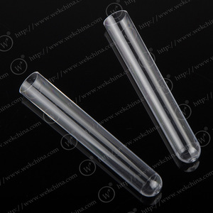 IN <b>Plastic</b> Test <b>Tubes</b> 16X100mm 12X78mm Disposable For Lab Use - Product Image 2