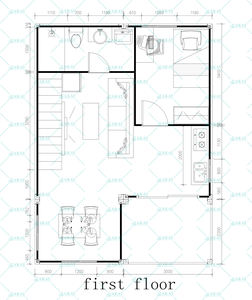 Moderna e Alla Moda Casetta Prefabbricata a Forma di A per Resort, Giardini e Ville - Product Image 6