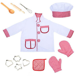 Delantal de Sombrero <span class=keywords><strong>para</strong></span> Niños, Conjunto de Cocina y Horneado, Cosplay de Halloween, Uniforme de Juego de Rol de <span class=keywords><strong>Chef</strong></span>, <span class=keywords><strong>Disfraz</strong></span> de Día de Carrera <span class=keywords><strong>PARA</strong></span> LA Escuela, 29 Piezas - Product Image 1
