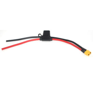 Groothandel Amass Xt60 Vrouwelijke Connector Naar Ingeblikt Uiteinde Met Zekeringhouder - Product Image 2