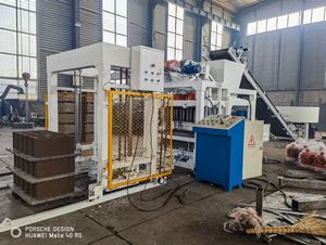 Automatische Betonblockherstellungsmaschine auf den Philippinen QT4-25 Zementsteinherstellungsmaschine aus China Hohlzementsteine - Product Image 4