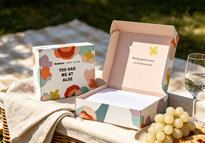 Eco-Friendly Handmade High-End Recyclable <b>Square</b> Paperboard Slotted Boxes with Custom Logo Options - Product Image 5