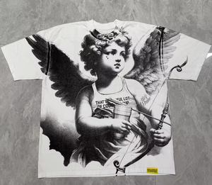 <span class=keywords><strong>T</strong></span>-shirts Y2K pour hommes, streetwear, 100% coton, motif 'C'est vraiment beaucoup <span class=keywords><strong>de</strong></span> sirop contre la toux' - Product Image 2