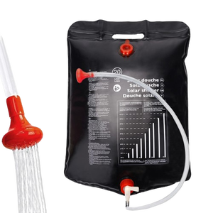 Randonnée en plein air Camping <span class=keywords><strong>Douche</strong></span> 20L Bain <span class=keywords><strong>solaire</strong></span> Portable Camping Sac à eau - Product Image 2