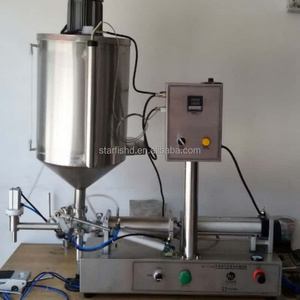 Pâte de tomate Offre Spéciale <span class=keywords><strong>Ketchup</strong></span> Savon Pâte Huile d'olive Brillant à lèvres Lotion Machine de remplissage Semi Automatique Paille de Miel Haute Viscosité - Product Image 2