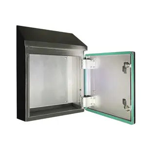 Hygienic design NEMA 4 IP66 waterproof stainless steel enclosure 304L 316L HD power distribution control panel board enclosure