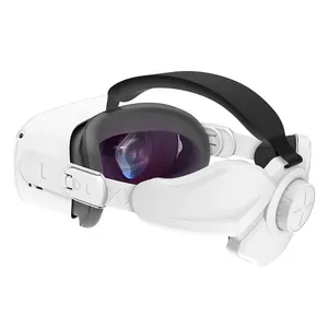 适用于Oculus Quest 2添加夹具舒适可调VR眼镜带头皮保护不易脱落高舒适度