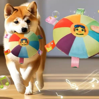Jouets d'entraînement pour chiens, jouets en peluche interactifs pour chiots, jouet à mâcher pour animaux de compagnie, cloche spécifique pour animaux de compagnie, jouet durable pour animaux de compagnie