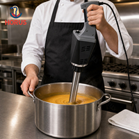 Mixeur plongeant Horus 750W, mixeur à main, vitesse réglable, avec tige en acier inoxydable, parfait pour les soupes et les sauces