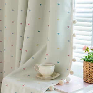 <span class=keywords><strong>Tende</strong></span> oscuranti stampate a forma di cuore per la <span class=keywords><strong>stanza</strong></span> dei bambini <span class=keywords><strong>tende</strong></span> corte per la <span class=keywords><strong>stanza</strong></span> dei bambini - Product Image 5