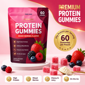Gomitas de Proteína de Suero de Leche Aislada Pura Sin Carbohidratos, 4 g de Proteína Total por Porción por Bolsa, Gomitas de Proteína de Suero de Leche a Base de Plantas con Vitaminas - Product Image 2