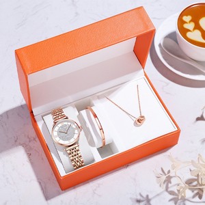 Alloy Square Case Women's Luxury <strong>Fashion</strong> <strong>Watch</strong> <strong>Set</strong> with Custom Logo Glass Dial Alloy Band No Waterproof Limited Edition - Product Image 6