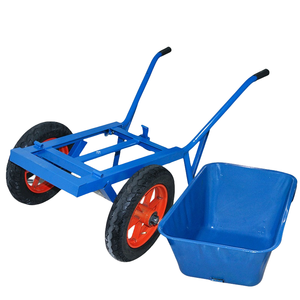 Brouette de construction brouette vert foncé - Product Image 6