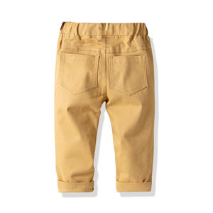 Pantalones de Niño, Nuevo Modelo, Pantalones para Bebé, Jeans Color Caqui con Tirantes, de China, Compra en Línea - Product Image 2