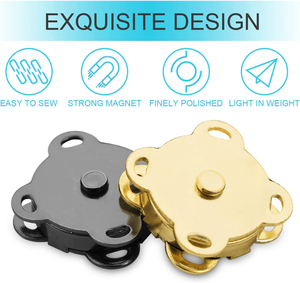 חזק הצמד הצמד מגנטי לחצני הצמד 14 מ "מ/18 מ" מ לחומרה סוג לחצן עשוי סגסוגת אבץ עבור שקיות - Product Image 3