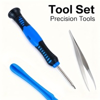 Kit d'outils de réparation électronique professionnel manuel personnalisable OEM (16 pièces) – Tournevis magnétiques pour téléphones et ordinateurs portables