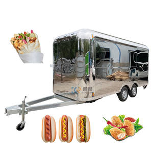 Vente flash : camion à glace, camion à café, remorque alimentaire, chariot de restauration rapide, chariot de mariage, chariot à vin et à bière, bar mobile sur remorque - Product Image 3