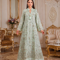 Ensemble de fête Blossom en tissu Faux Georgette avec haut, sharara et dupatta
