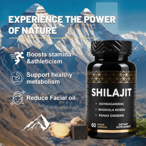 अश्वगंधा जिनसेंग और पुरुषों/महिला शिलजीत कैप्सूल के साथ पुरुषों के लिए अधिक फुल्विक हॉट सेलिंग प्रीमियम शिलजीत कैप्सूल - Product Image 2