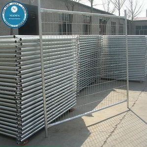 Cerrado placa de acero temperatura cerca de pies/caliente de metal galvanizado cercas piscina panel/valla de hierro control de muchedumbre barricadas - Product Image 5