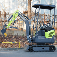 Pengiriman Gratis Excavator Mini Crawler Mesin Euro5 EPA 1.2-3.5 Ton Motor Hidrolik Eaton Daya Gali Tinggi Garansi 2 Tahun