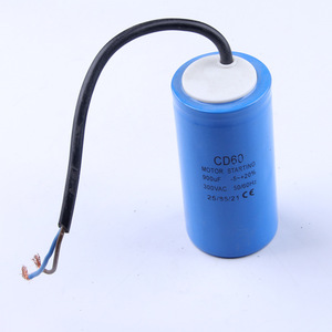 คาปาซิเตอร์สตาร์ท Cd60 900uf 300Vac สำหรับมอเตอร์ไฟฟ้าและเครื่องอัดอากาศ - Product Image 5