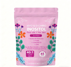 Mélange de Myo-Inositol et D-Chiro-Inositol 40:1 en poudre pour femmes avec folate, vitamine D3, zinc et inuline – Complément alimentaire Myo-Inositol - Product Image 5