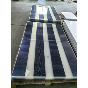 Panel solar monocristalino de 300W 22V 156.75mmx156.75mm con 16.5% de eficiencia, módulo fotovoltaico para generación de energía en exteriores - Product Image 1