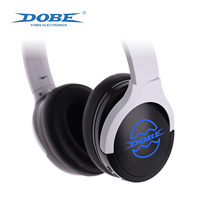 Casque de jeu DOBE à très faible latence, à réduction de bruit, supra-auriculaire, 2.4G/BT, pour PS5, PS4, Switch, PC, téléphone