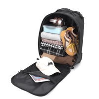 Valise cabine légère et durable avec double poignée télescopique, écologique et portable. Approuvé pour les bagages de petite taille Ryanair