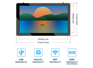 Pantalla LCD de Señalización Digital de 43 Pulgadas con Logotipo Personalizado, Gestión y Control Basados en la Nube, Reproductor de Quiosco de Publicidad Electrónica - Product Image 3