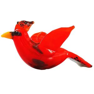 Adornos de cristal pulido y cepillado de colores con forma de animales, aves acuáticas y colibríes para arreglos florales y manualidades en auditorios. - Product Image 4