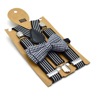 Ensemble Bretelles et Nœud Papillon pour Enfants, Clips Métalliques Durables, Ceinture Réglable pour Garçons et Filles M3224 - Product Image 2