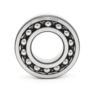 ตลับลูกปืนเม็ดกลม 1204 ขนาดรู 20 มม. แบบสองแถวปรับแนวได้เอง รุ่น 1204K - Product Image 2