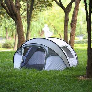 <span class=keywords><strong>2</strong></span> <span class=keywords><strong>secondes</strong></span> facile à monter 3-4 personnes famille tentes design en gros camping tentes de plein air - Product Image 2