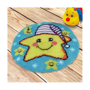 Nueva artesanía <span class=keywords><strong>de</strong></span> bricolaje, alfombra <span class=keywords><strong>de</strong></span> hilo Redondo, gancho <span class=keywords><strong>de</strong></span> pestillo <span class=keywords><strong>de</strong></span> girasol moderno, Kits <span class=keywords><strong>de</strong></span> fabricación <span class=keywords><strong>de</strong></span> alfombras para adultos - Product Image 3